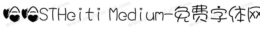 哈哈STHeiti Medium字体转换